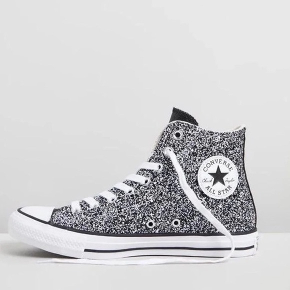 Converse Shoes - Converse Glitter High Top Sneakers